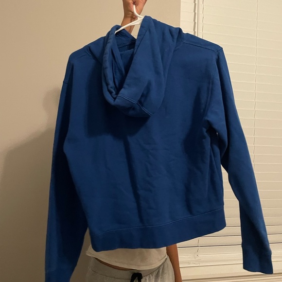 ROYAL BLUE OBEY/MAKE ART NOT WAR ZUMIEZ HOODIE - Picture 3 of 3